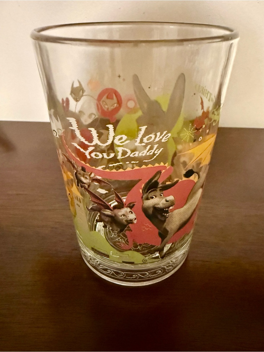 McDonald's 2007 Shrek Collection Disney cups set of 3